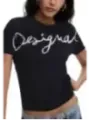 Desigual Damen T-Shirt Schwarz | online kaufen