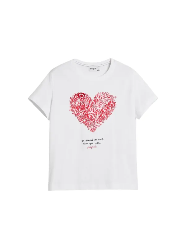 Desigual Damen T-Shirt Weiß | online kaufen