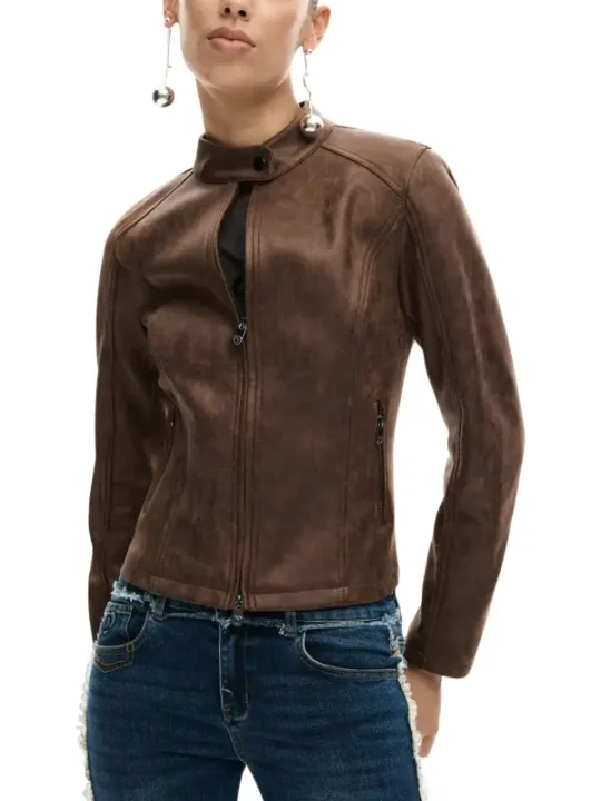 Desigual Damen Kostümjacken Braun | online kaufen