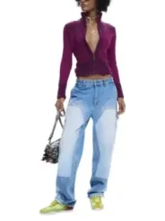 Desigual Damen Cardigan Fuchsinrot | online kaufen