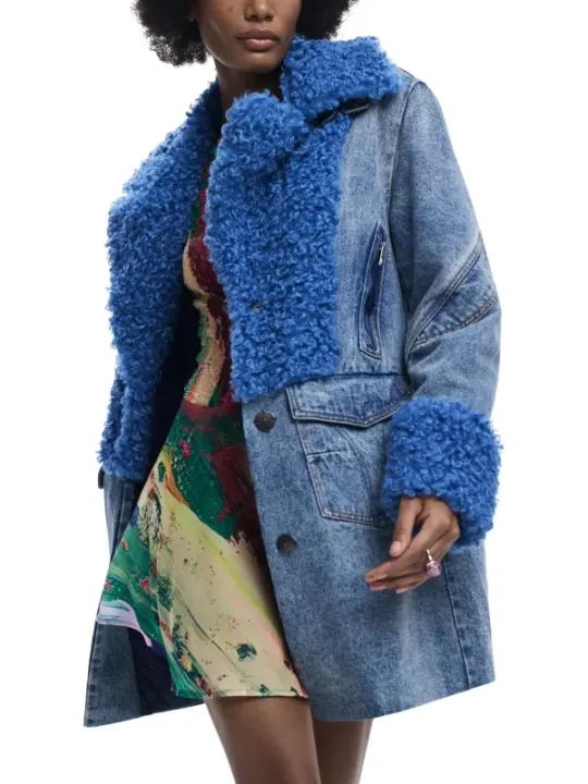 Desigual Damen Kostümjacken Blau | online kaufen