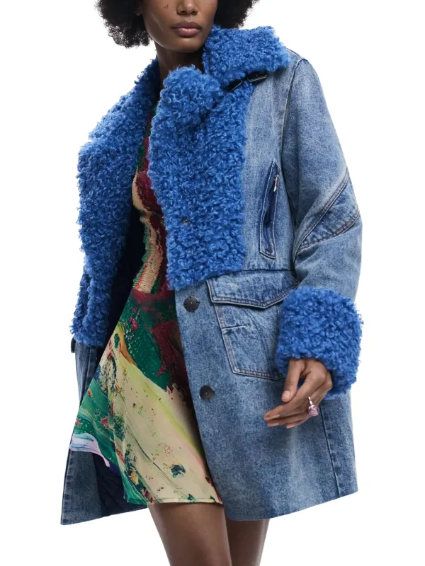 Desigual Damen Kostümjacken Blau | online kaufen