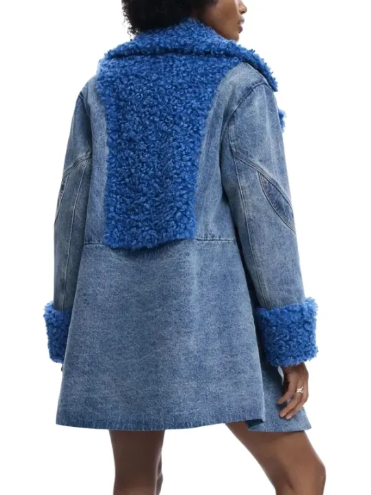 Desigual Damen Kostümjacken Blau | online kaufen