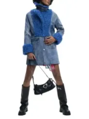 Desigual Damen Kostümjacken Blau | online kaufen