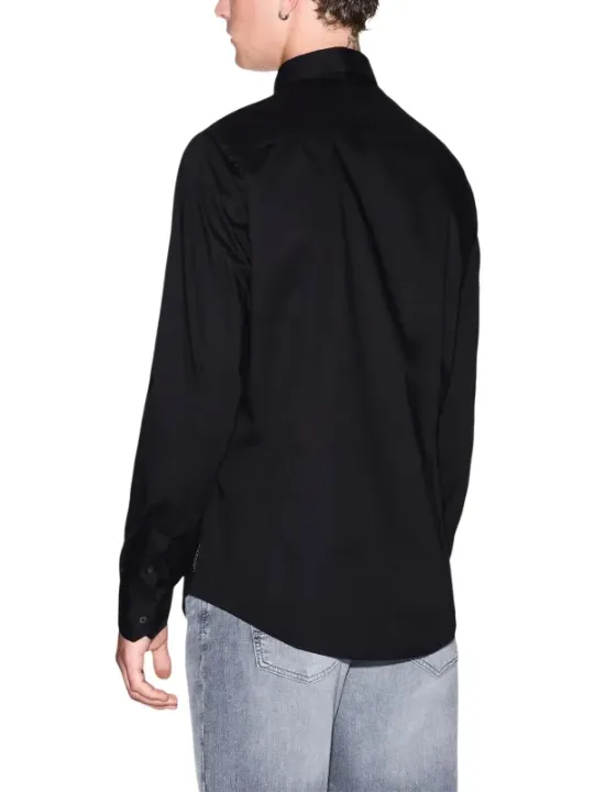 Armani Exchange Herren Hemd Schwarz | online kaufen