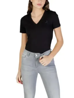 Armani Exchange Damen T-Shirt Schwarz mieten | Flex-Fashion