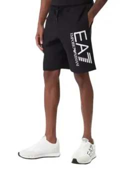 Ea7 Herren Bermudas Schwarz mieten - Flex-Fashion Verleih