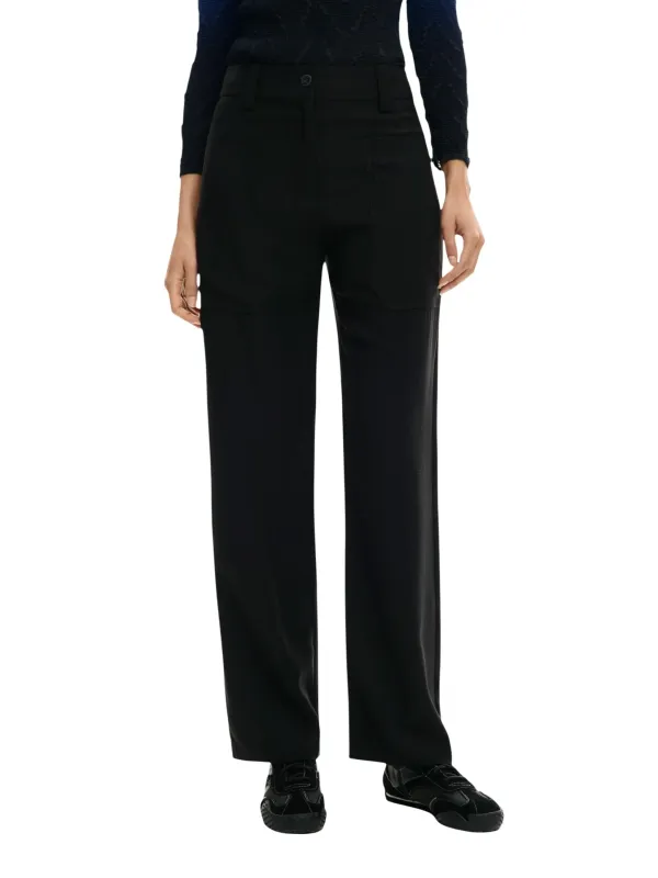 Desigual Damen Hose Schwarz | online kaufen