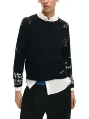 Desigual Damen Pullover Schwarz | online kaufen
