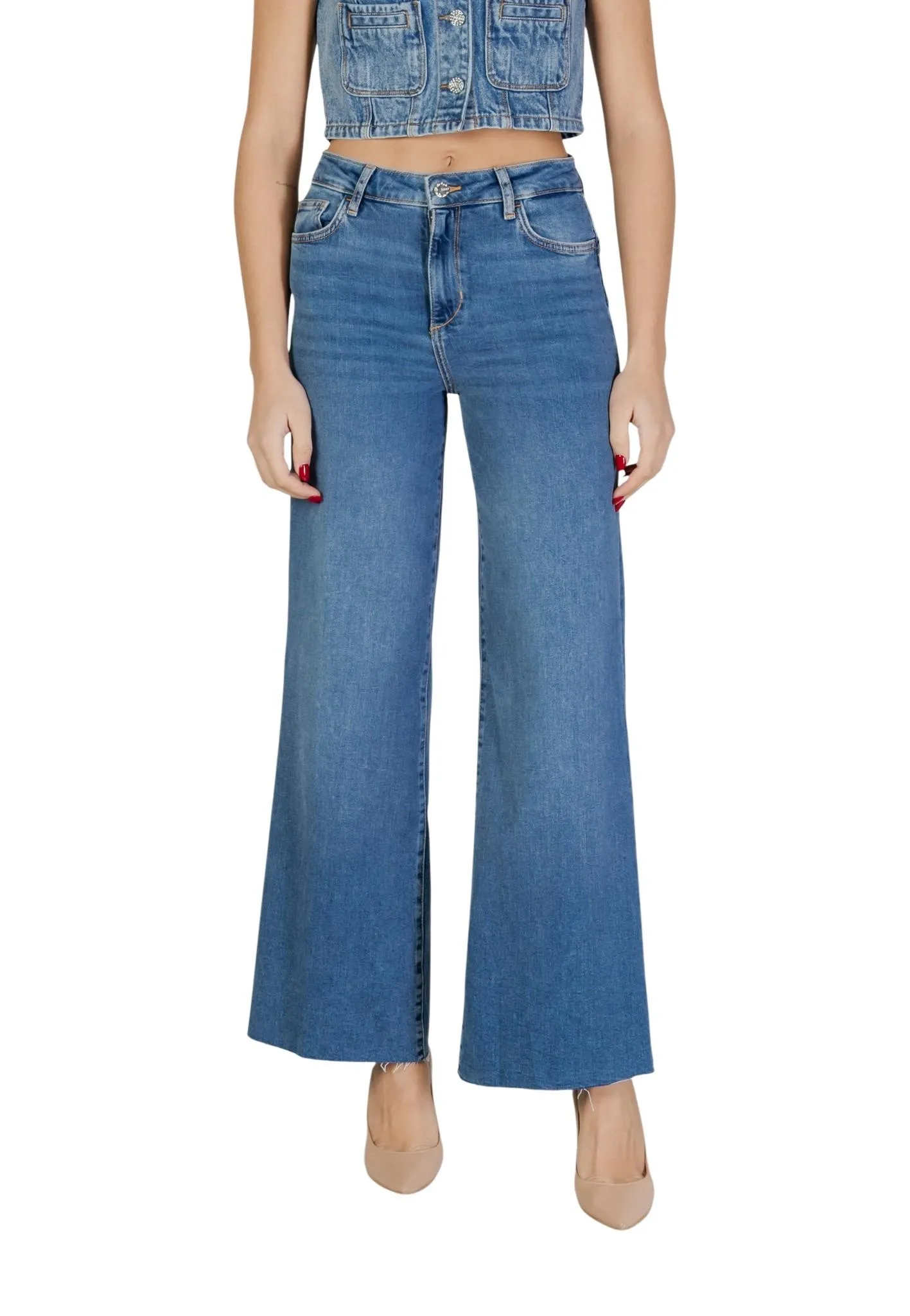 Liu Jo Damen Jeans Blau 506075