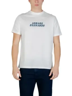 Armani Exchange Herren T-Shirt Weiß mieten | Flex-Fashion