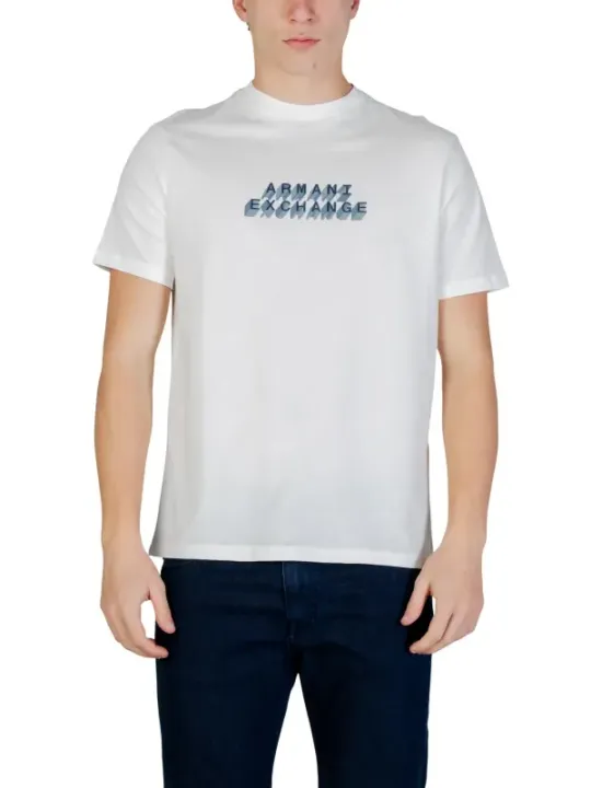 Armani Exchange Herren T-Shirt Weiß | online kaufen