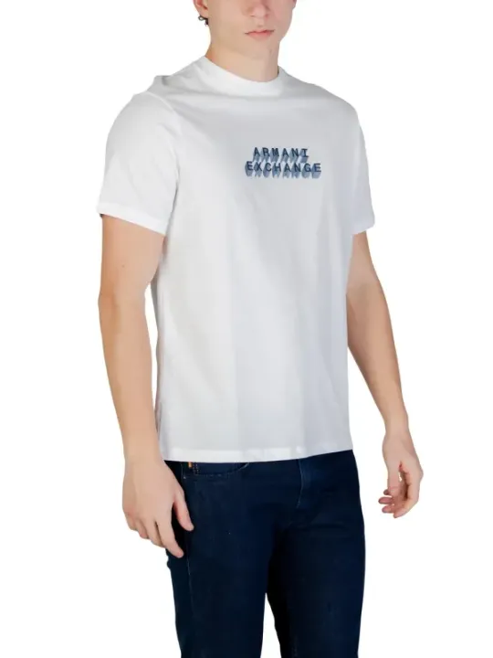 Armani Exchange Herren T-Shirt Weiß | online kaufen