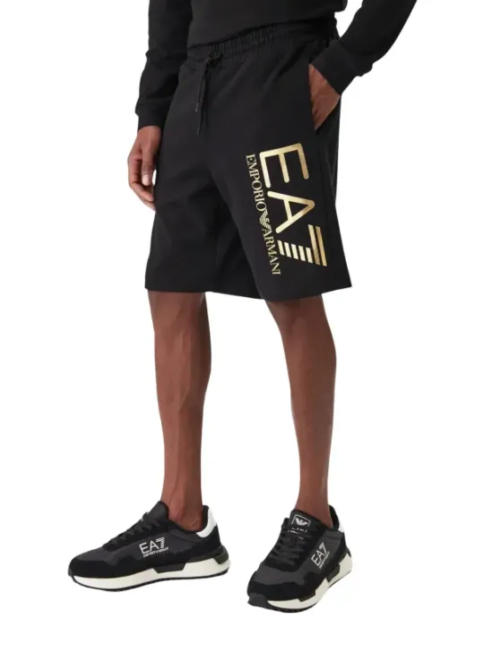 Ea7 Herren Bermudas Schwarz | online kaufen