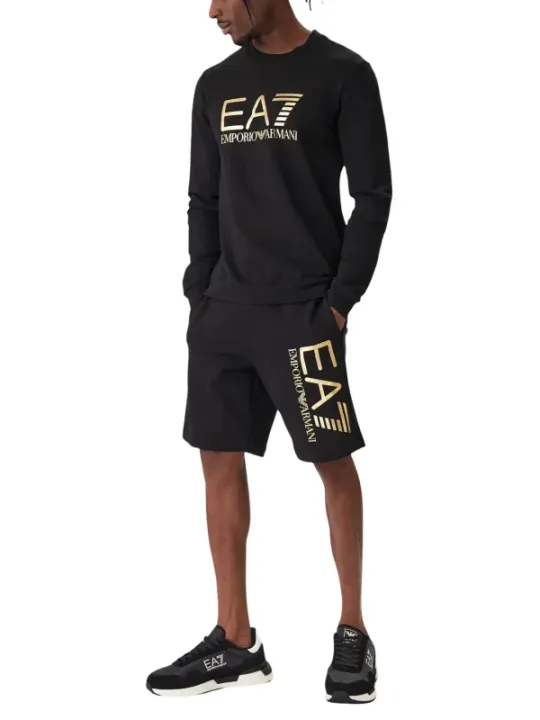 Ea7 Herren Bermudas Schwarz | online kaufen