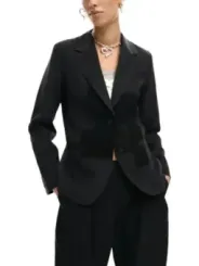 Desigual Damen Kostümjacken Grau | online kaufen