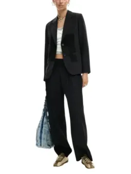 Desigual Damen Hose Schwarz | online kaufen