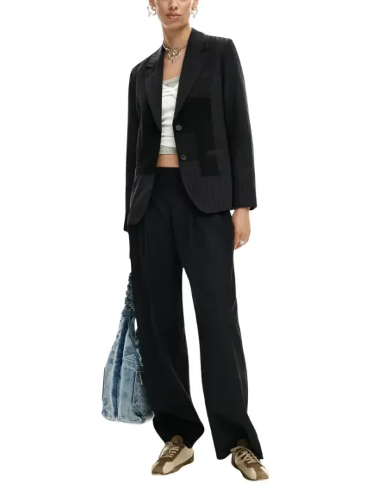 Desigual Damen Hose Schwarz | online kaufen