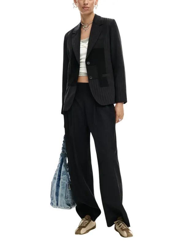 Desigual Damen Hose Schwarz | online kaufen