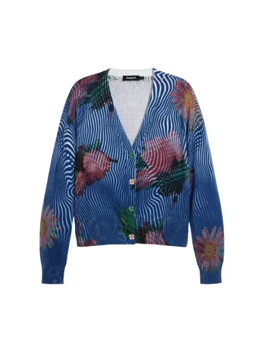 Desigual Damen Cardigan Blau | online kaufen
