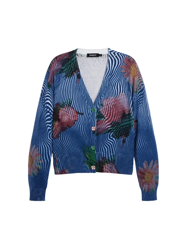 Desigual Damen Cardigan Blau | online kaufen