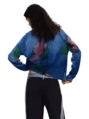 Desigual Damen Cardigan Blau | online kaufen