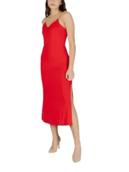 Mieten Sie das rote Morgan De Toi Damenkleid – Flex-Fashion