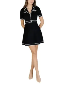 Morgan De Toi Damen Kleid Schwarz mieten - Flex-Fashion Verleih