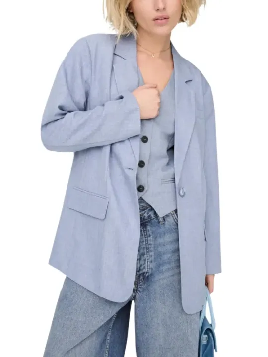 Only Damen Kostümjacken Azurblau | online kaufen