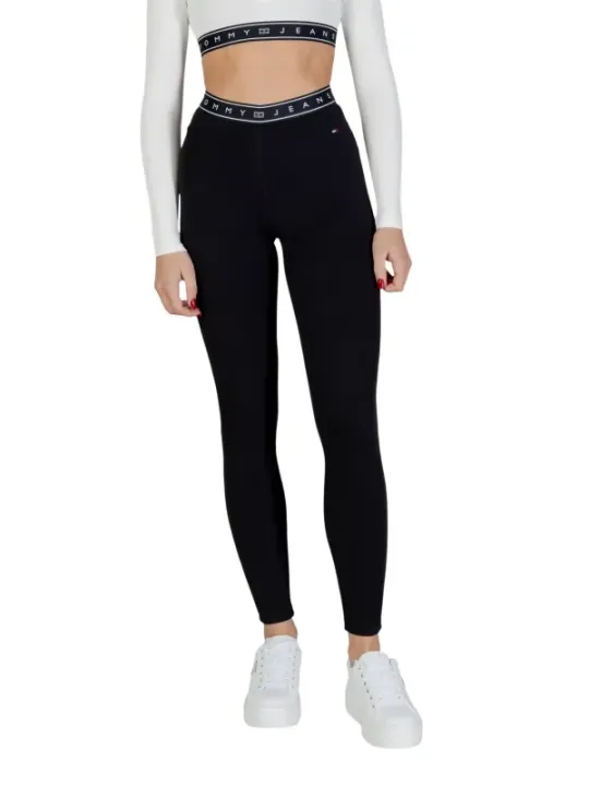 Tommy Hilfiger Jeans Damen Hose Schwarz | online kaufen