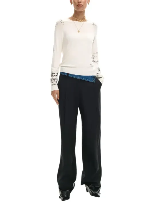 Desigual Damen Pullover Beige | online kaufen