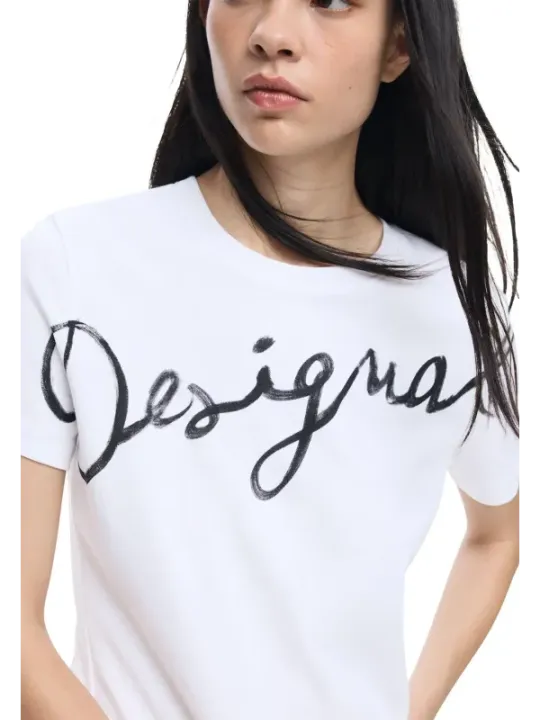 Desigual Damen T-Shirt Weiß | online kaufen