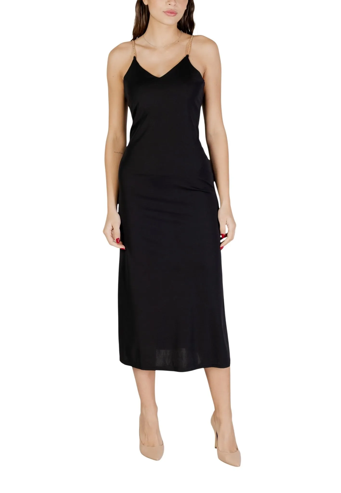 Damen Kleid Schwarz 506088