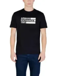 Armani Exchange Herren T-Shirt Schwarz | online kaufen