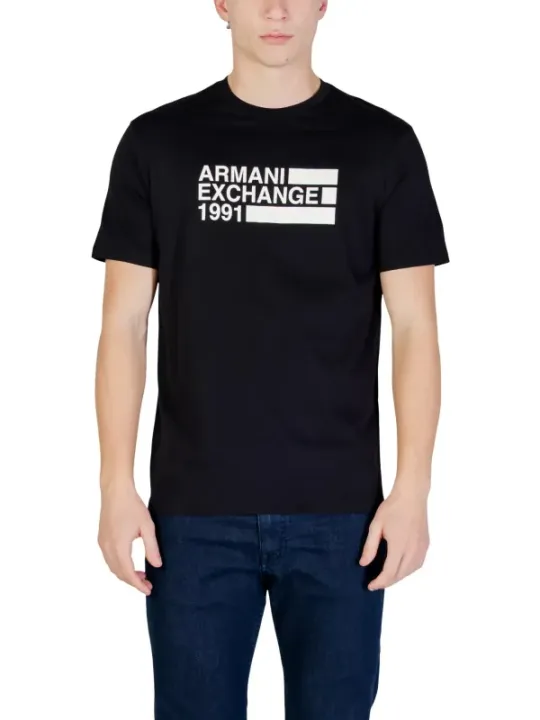 Armani Exchange Herren T-Shirt Schwarz | online kaufen