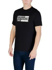 Armani Exchange Herren T-Shirt Schwarz | online kaufen