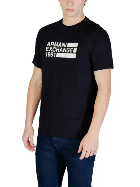 Armani Exchange Herren T-Shirt Schwarz | online kaufen