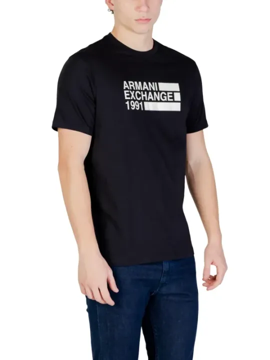 Armani Exchange Herren T-Shirt Schwarz | online kaufen