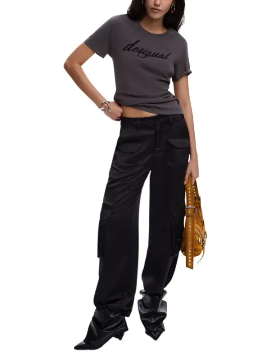 Desigual Damen T-Shirt Grau | online kaufen