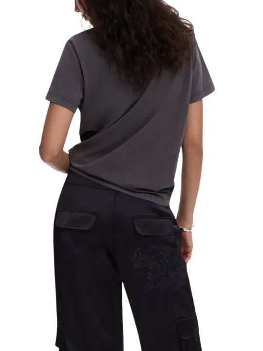 Desigual Damen T-Shirt Grau | online kaufen