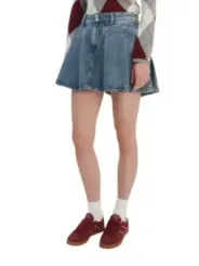 Tommy Hilfiger Jeans Damen Rock Blau | online kaufen