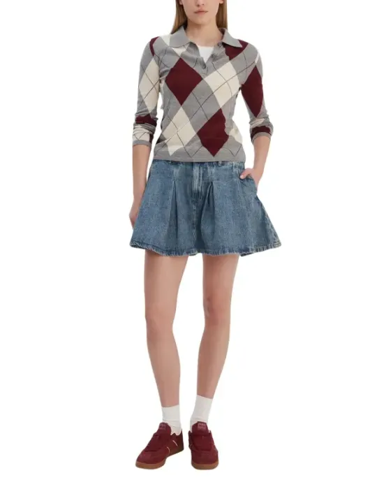 Tommy Hilfiger Jeans Damen Rock Blau | online kaufen