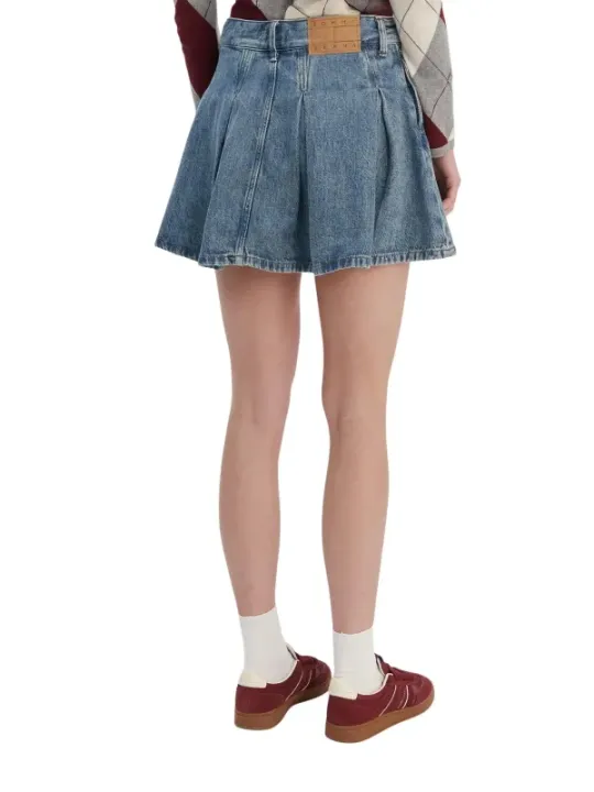 Tommy Hilfiger Jeans Damen Rock Blau | online kaufen