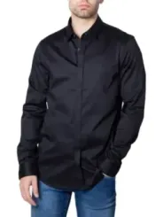 Armani Exchange Herren Hemd Schwarz | online kaufen