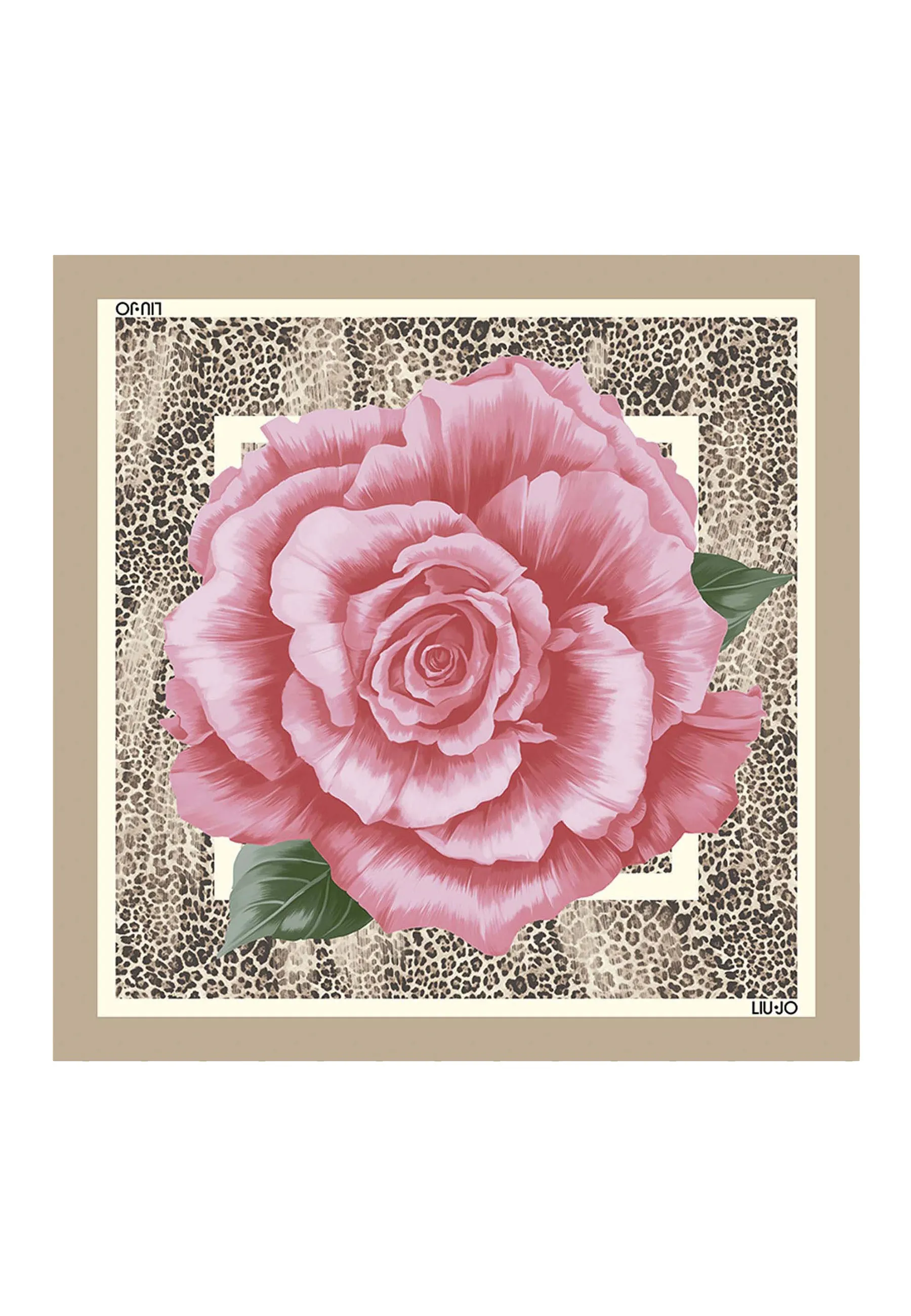 Liu Jo Damen Halstuch Rosa 506071