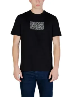 Armani Exchange Herren T-Shirt Schwarz mieten – Flex-Fashion
