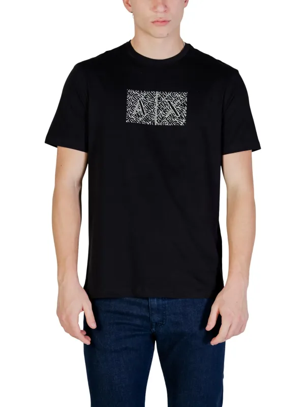 Armani Exchange Herren T-Shirt Schwarz | online kaufen
