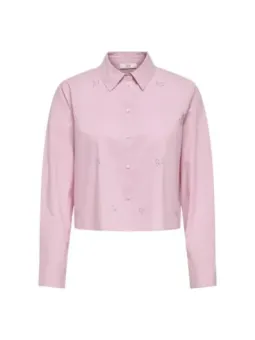 Jacqueline De Yong Damen Hemd Rosa | online kaufen