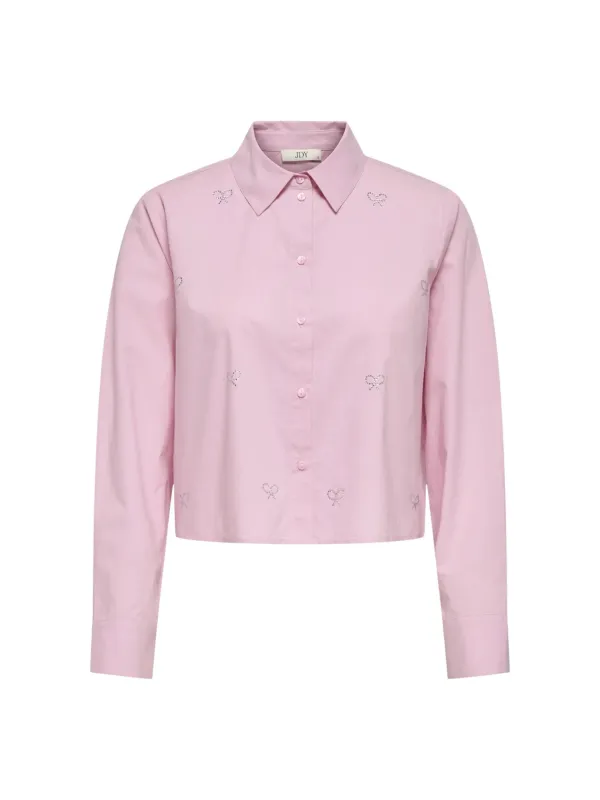 Jacqueline De Yong Damen Hemd Rosa | online kaufen