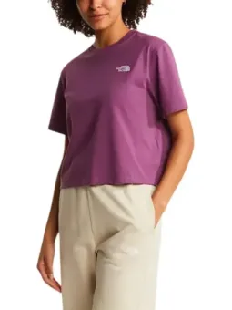 The North Face Damen T-Shirt Violett mieten – Flex-Fashion